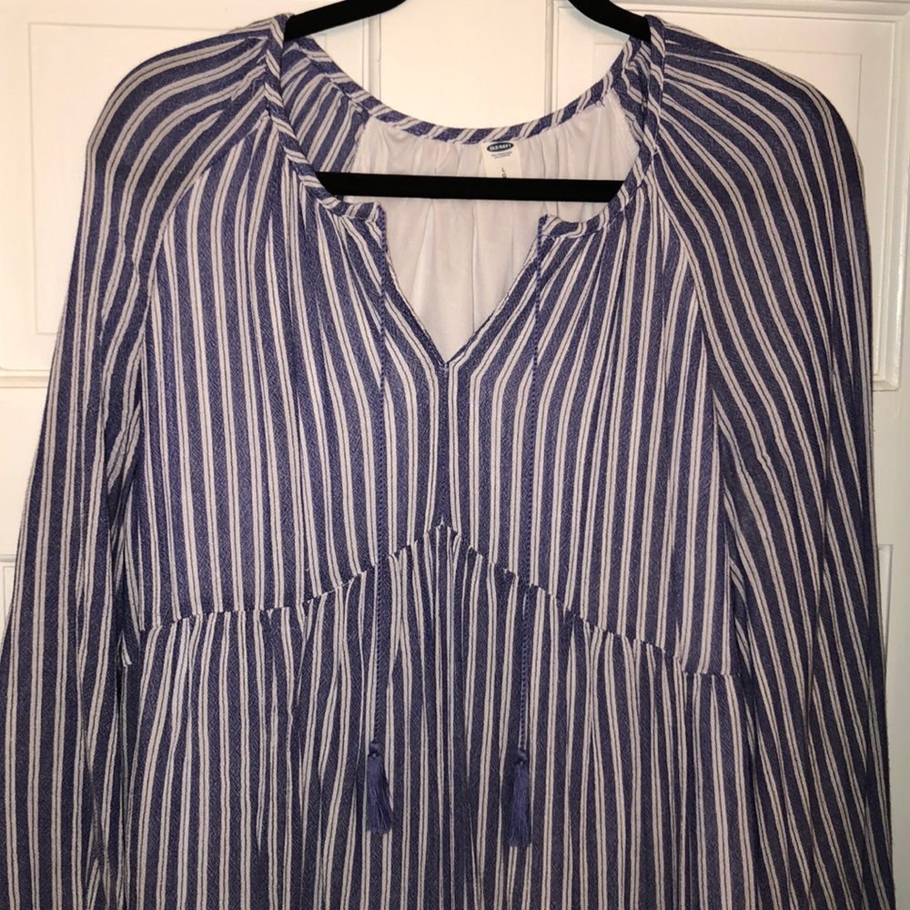 Striped dress 💙💜💙